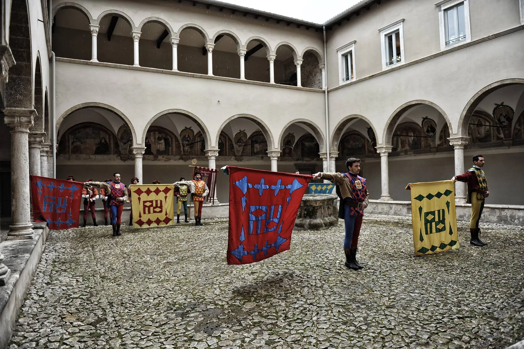 City of Cori Flag Throwers Rioni